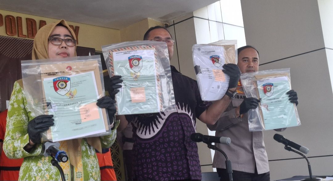 Polda DIY Tahan 7 Tersangka Mafia Tanah, Korban Lansia Buta Huruf Asal Bantul, Begini Modus Operandinya