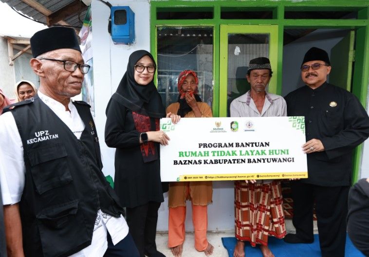 125 Rumah di Banyuwangi Dapat Bantuan Renovasi Sepanjang Semester Pertama 2025
