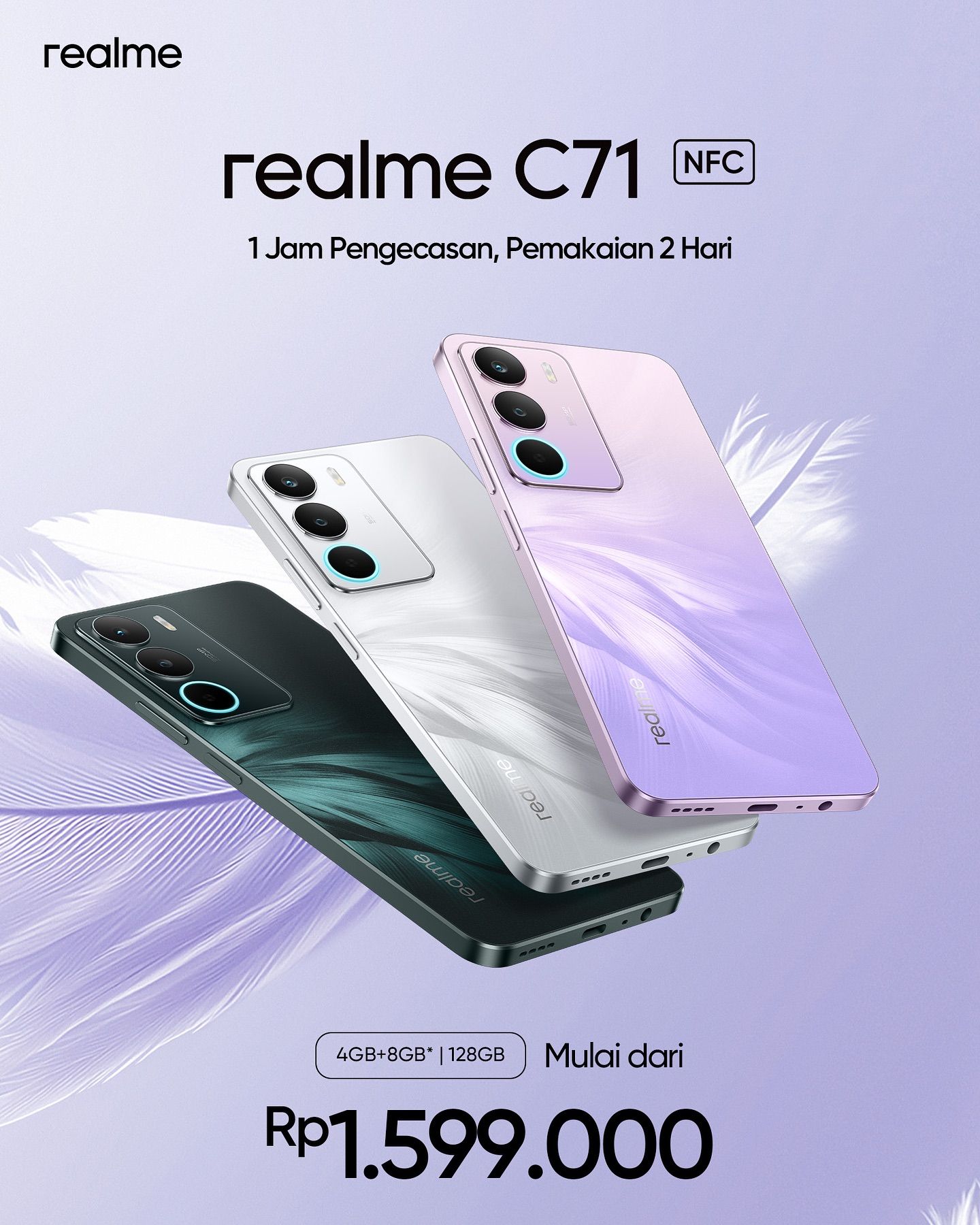Spesifikasi dan Harga Realme C71 yang Resmi Hadir di Indonesia