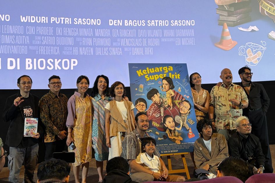 Dwi Sasono dan Keluarga Bintangi Film Adaptasi Komik Korea Keluarga Super Irit , Tayang 12 Juni 2025