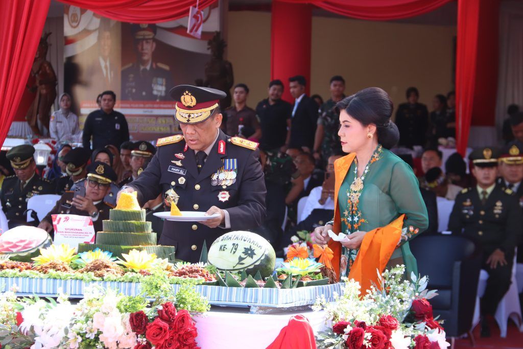 Dedikasi dan Penguatan Sinergi Untuk Masyarakat, Polda Kaltara Melaksanakan Syukuran Hari Bhayangkara ke-79
