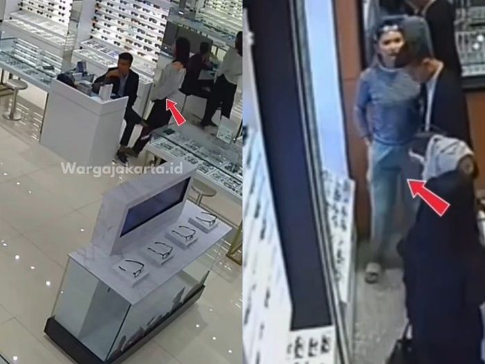 Viral Aksi Sejoli Curi Kacamata di 2 Optik, Pelakunya Ditangkap Polda Metro Jaya