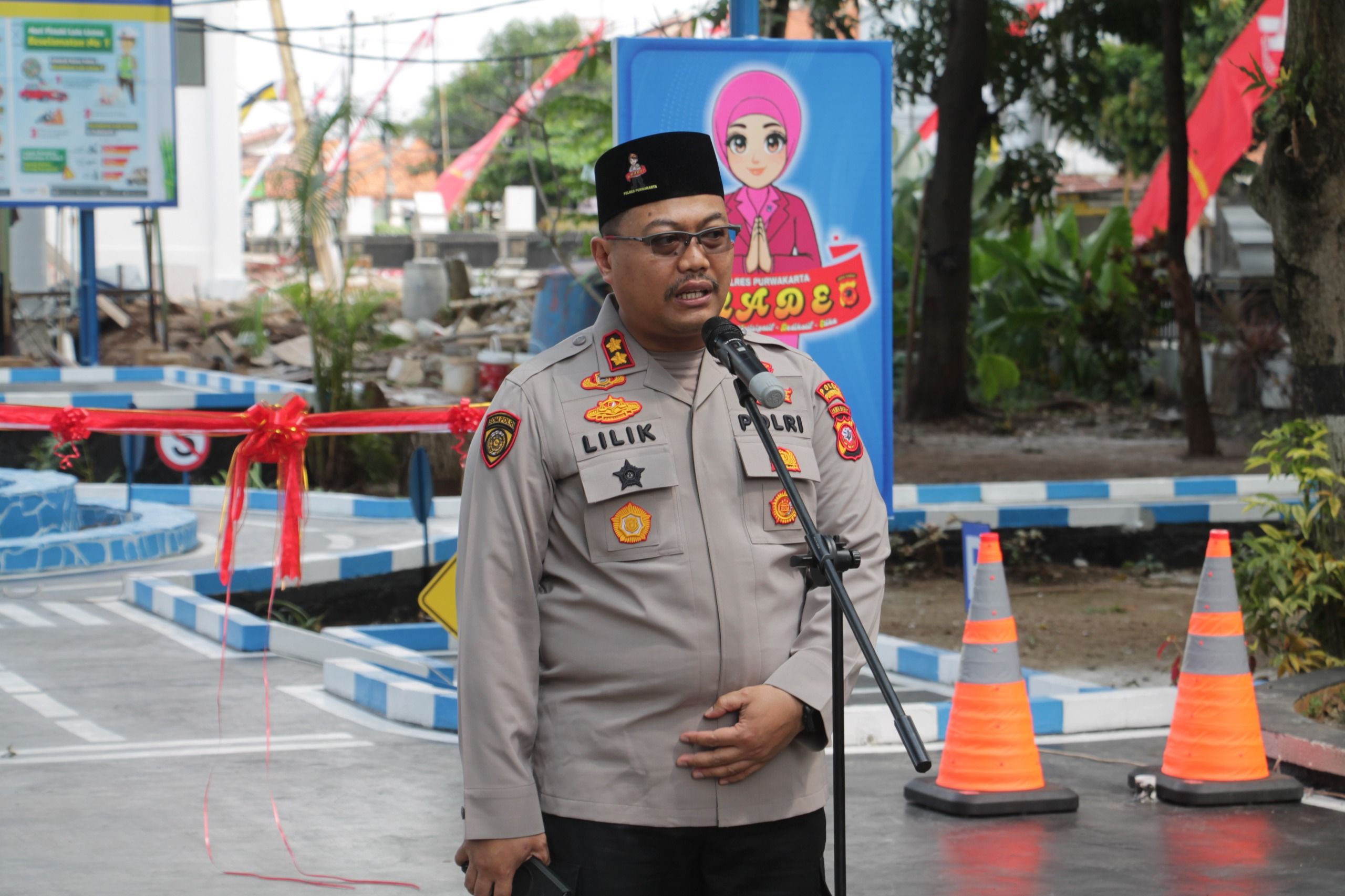 Kapolres Purwakarta Resmikan Taman Lalu Lintas sebagai Wadah Edukasi Keselamatan Berkendara
