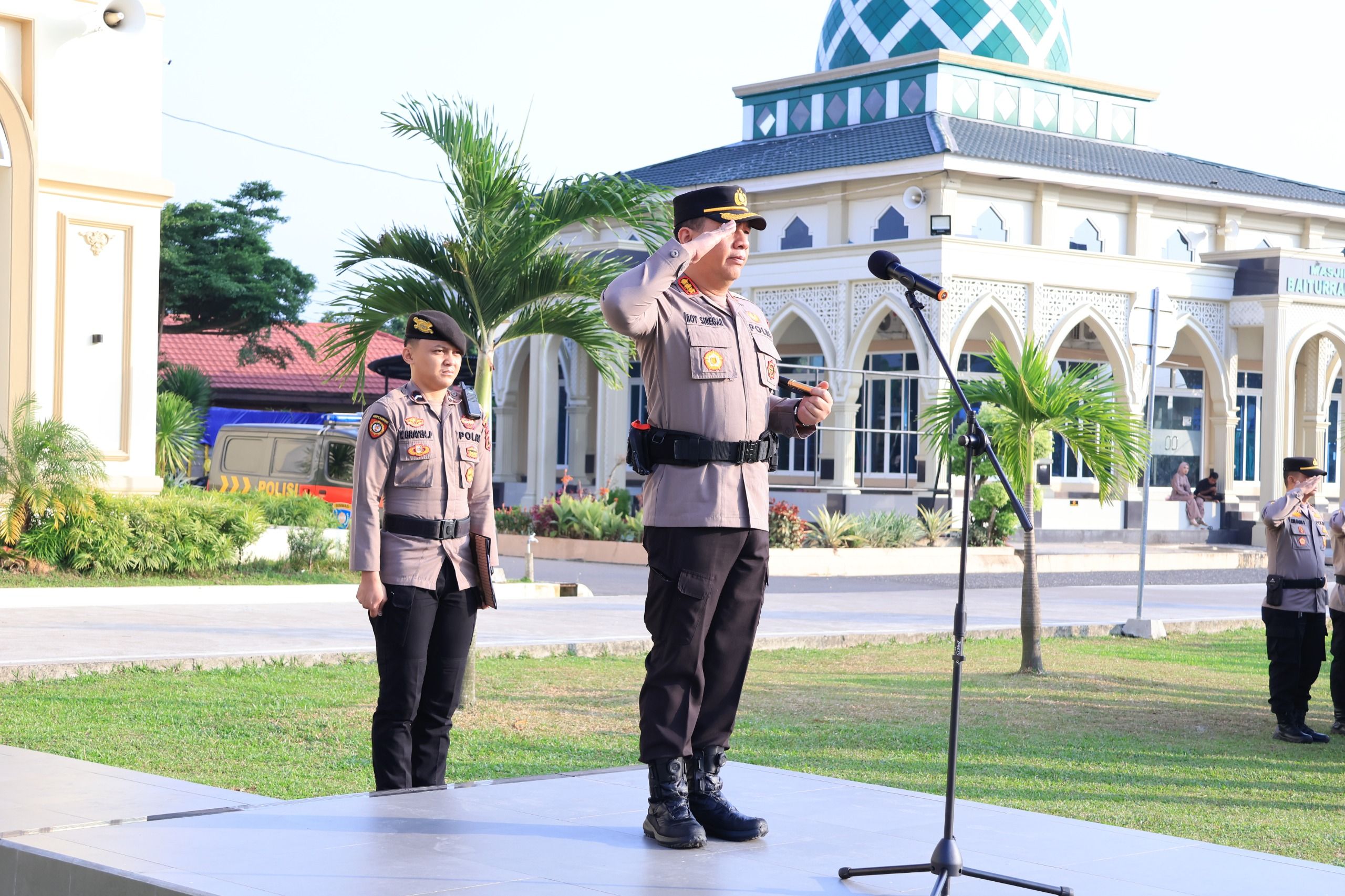 Kapolresta Jambi Pimpin Upacara Kenaikan Pangkat 86 Personel: Kado Terindah di Hari Bhayangkara