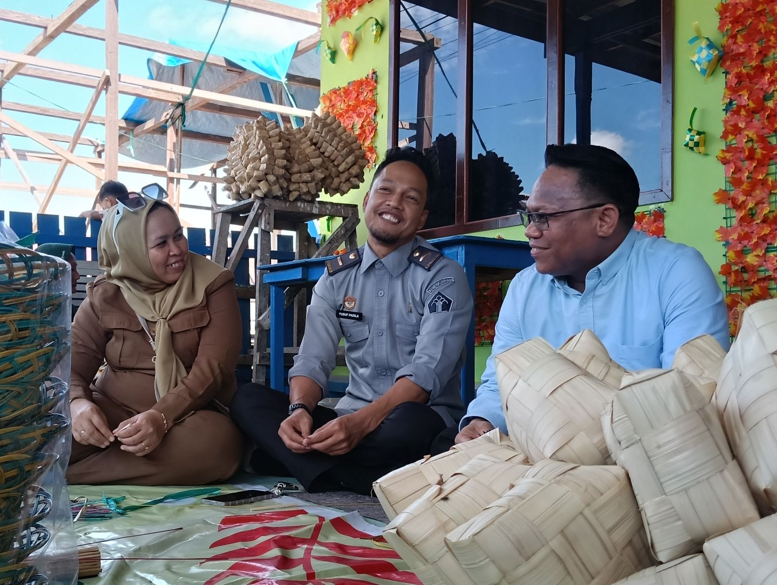 Dorong Peningkatan Nilai Ekonomi Karya Tradisional, Kanwil Kemenkum Kaltim Siapkan Kampung Ketupat sebagai Kawasan Karya Cipta (KKC)