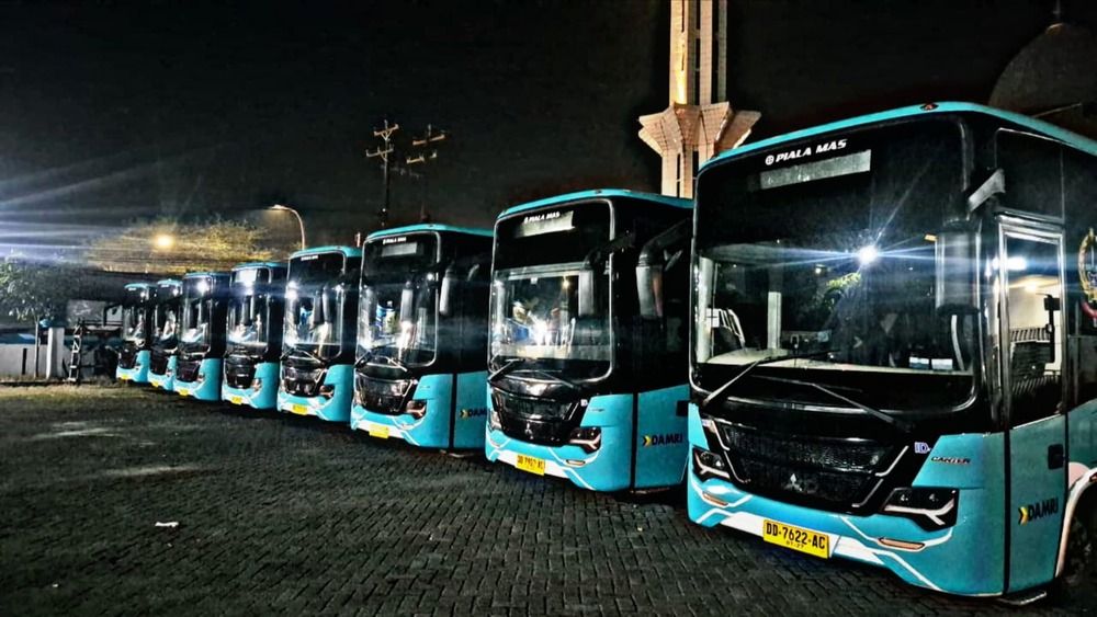Segera Beroperasi Mulai 9 Juli, Bus Trans Sulsel Siap Layani 2 Koridor Utama Rute Mamminasata