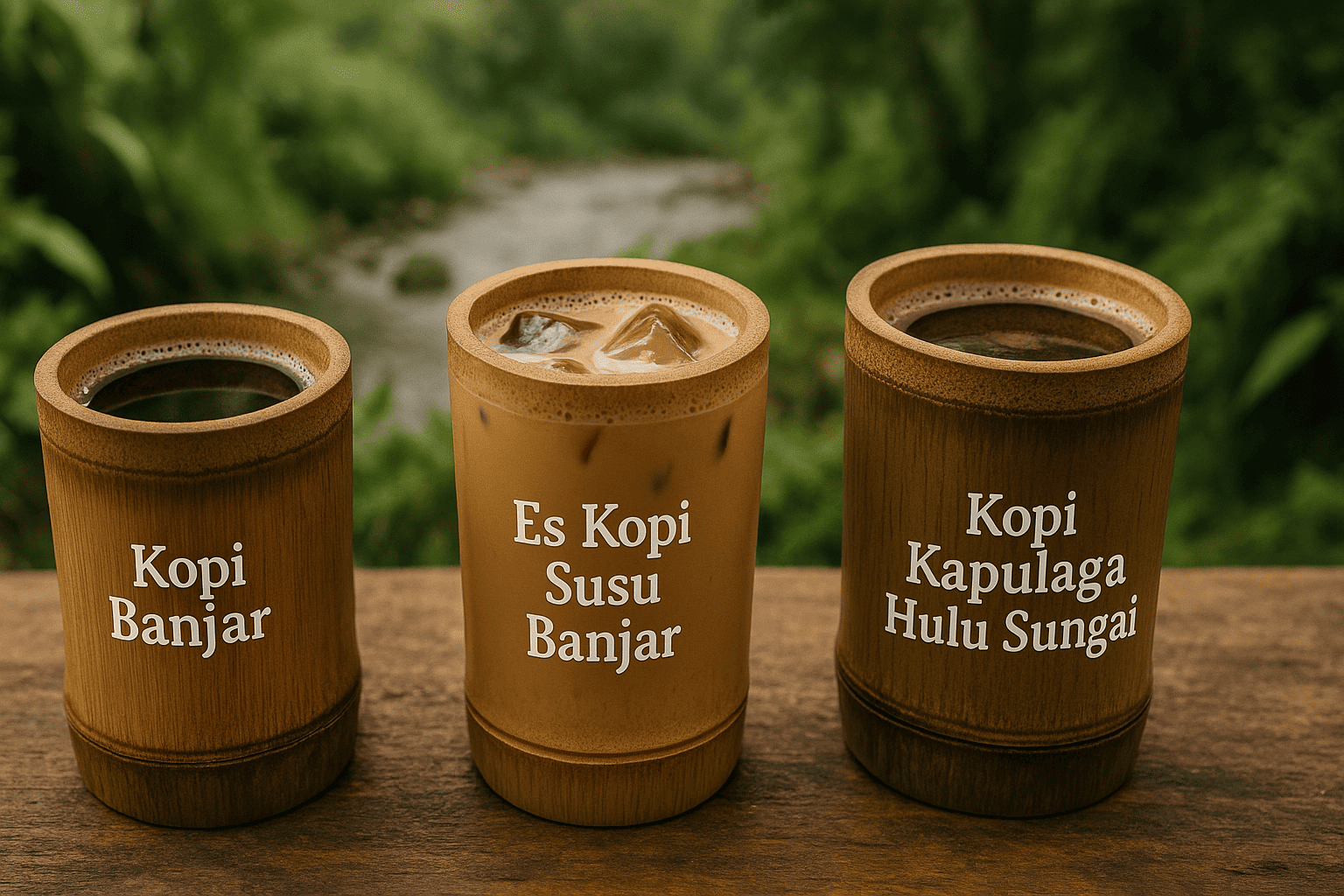 3 Jenis Sajian Kopi yang Menggugah Selera Khas Kalimantan Selatan!