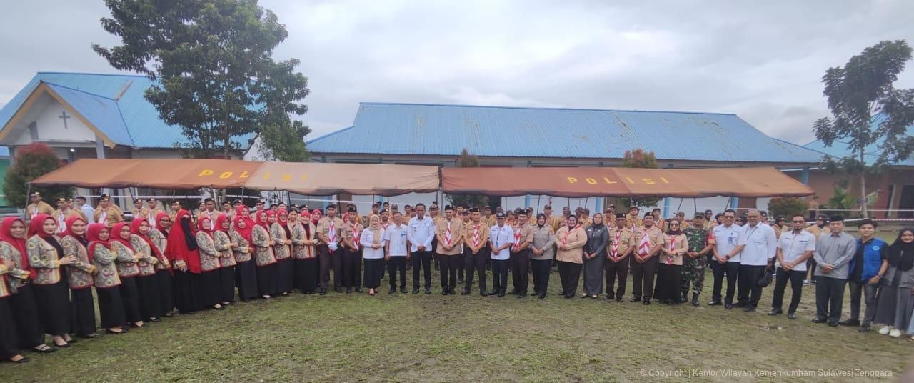 Perkemahan Satya Dharma Bakti 2025 di LPKA Kendari, 110 Anak Binaan Unjuk Kebolehan