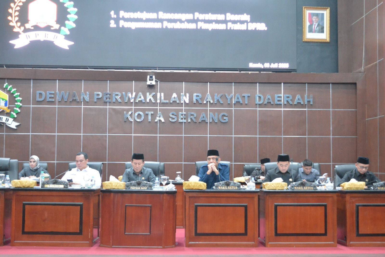 Lurah Camat Di Kota Serang Tidak Ikut Rapat Paripurna Siap Siap Kena Potongan TPP