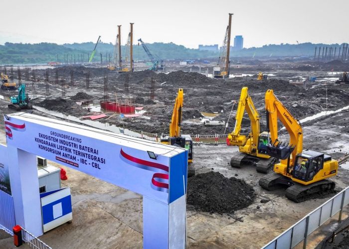 Presiden Prabowo Resmikan Proyek Baterai Terbesar Asia Tenggara, Bisa Suplai Ratusan Ribu Mobil Listrik