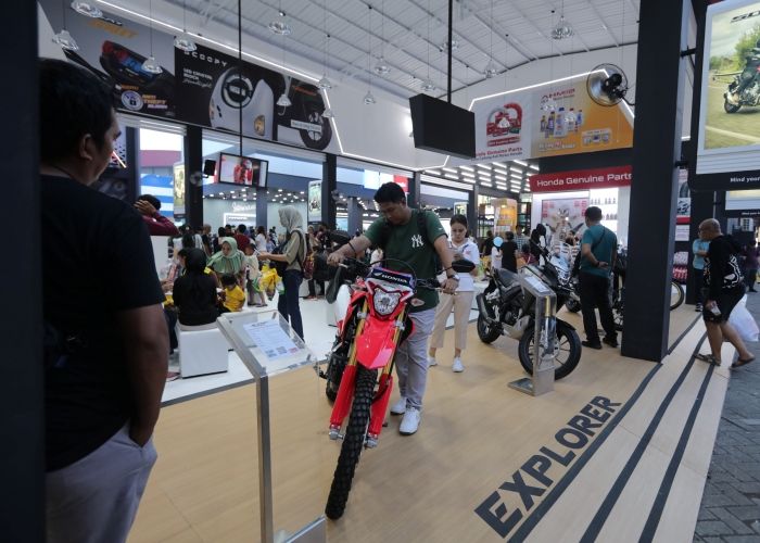 Motor Terbaru Mejeng di Jakarta Fair 2025, Skutik hingga Motor Trail