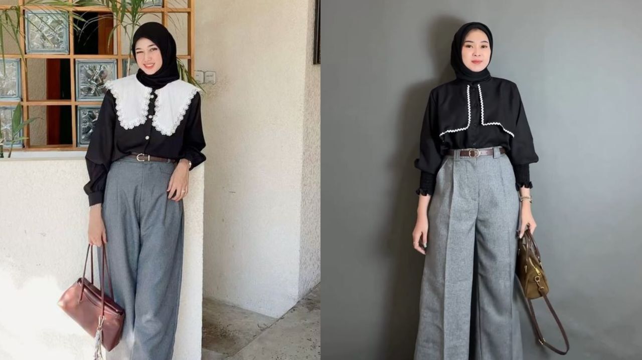 5 Warna Baju yang Cocok Dipadukan dengan Celana Abu-Abu Gelap