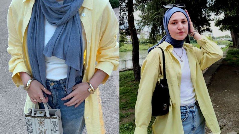 5 Warna Hijab yang Pas untuk OOTD dengan Baju Kuning Terang