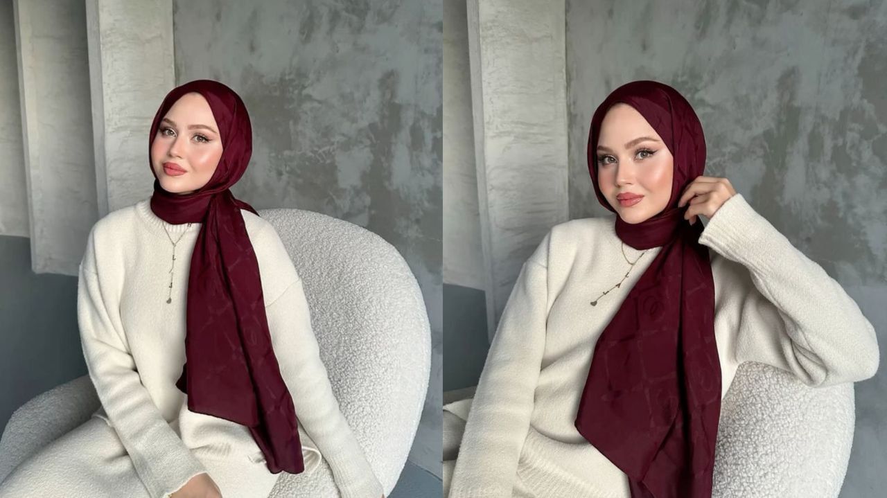 5 Warna Baju yang Cocok Dipadukan dengan Hijab Burgundy