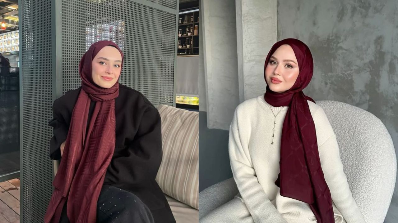 5 Warna Baju yang Cocok Dipadukan dengan Hijab Burgundy