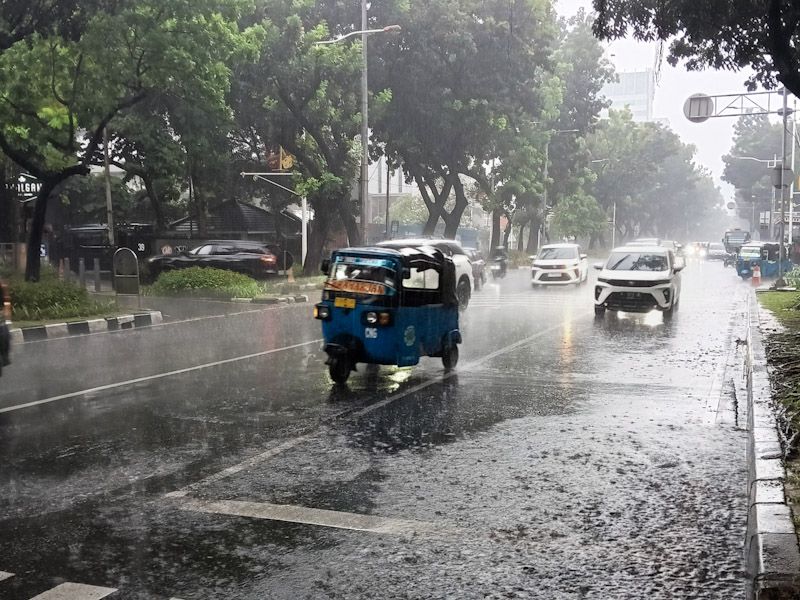 Akhir Pekan Ini, Jakarta Diprediksi Diguyur Hujan Ringan Jakarta