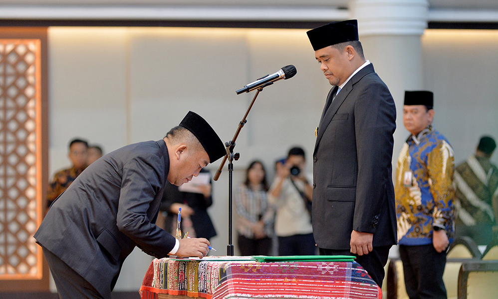 Bobby Nasution Lantik 60 Pejabat Baru, Ini 4 Pesan Penting yang Ditekankan