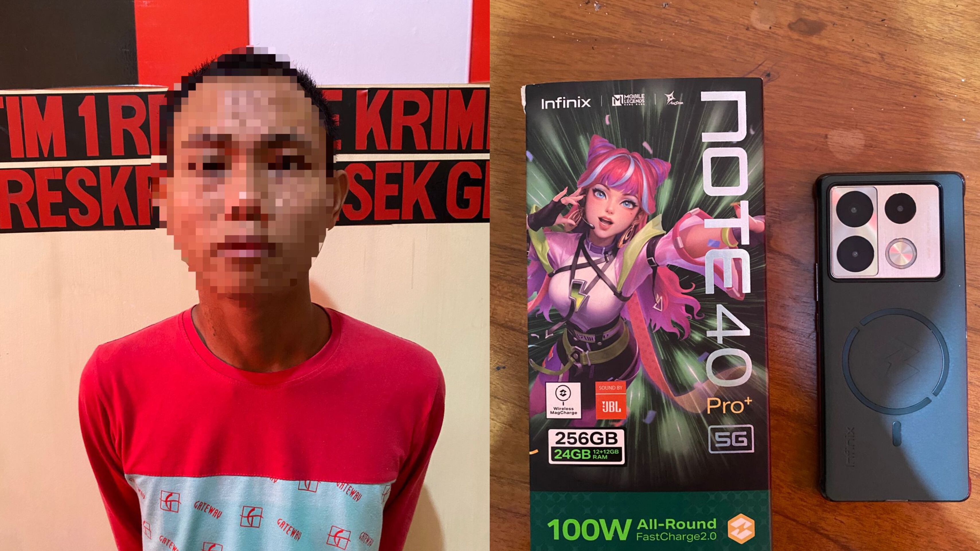 Curi HP Pasien RSUD, Pelajar di Pesawaran Ditangkap Polisi