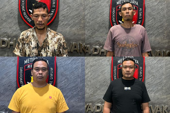 Polda Metro Gulung 4 Penculik dan Pemeras Modus Korban Punya Utang