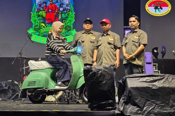 Scooteris Wajib Catat! Ini 5 Wejangan Wagub Gorontalo di Celebes Scooter Party 2025