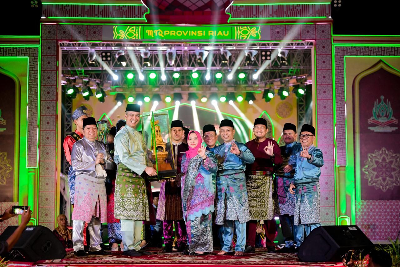 Bengkalis Juara Umum MTQ Riau, Tumbangkan Pekanbaru Sang Juara Bertahan