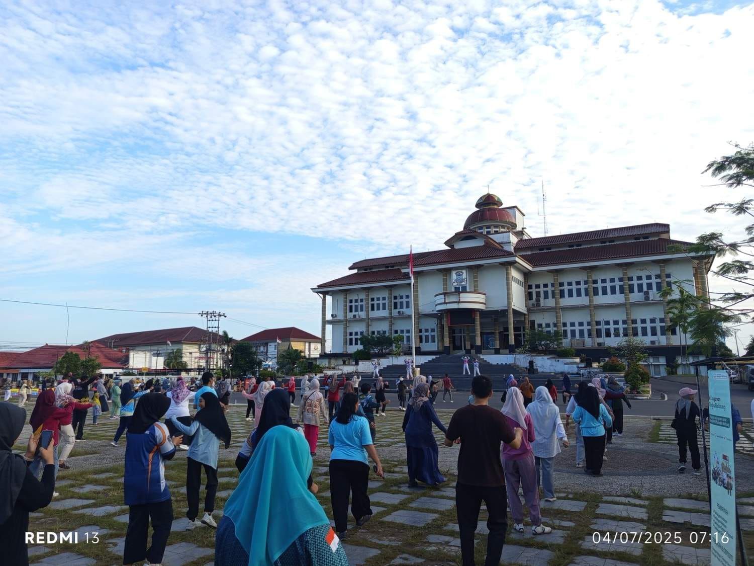 Kolaborasi Seperadik, Senam Pagi Hingga Gerakan Pangan Murah