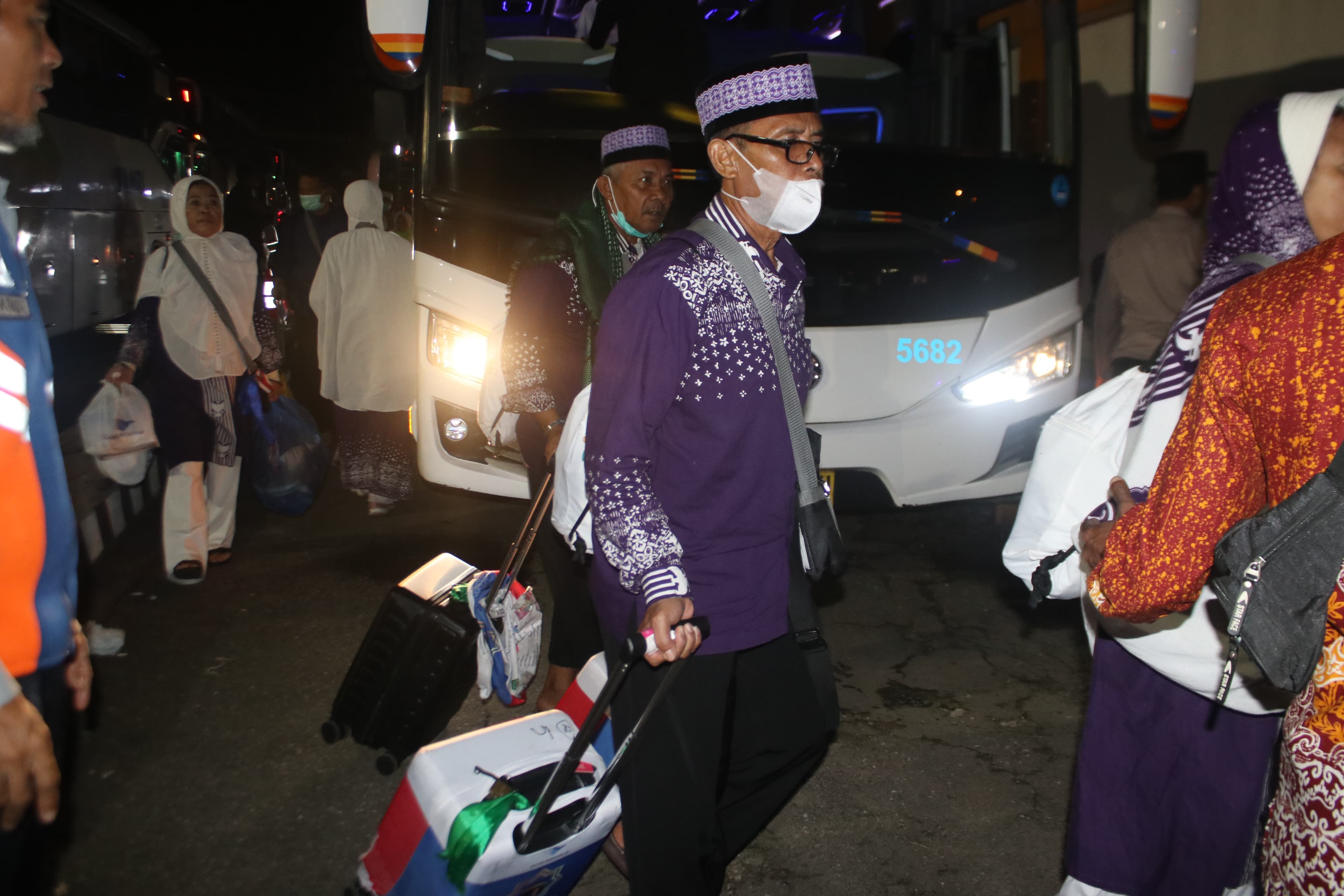 7.050 Jemaah Haji Asal Lampung Telah Kembali Tiba di Tanah Air
