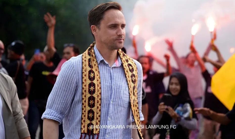 Pelatih Bhayangkara Presisi Lampung FC Paul Munster Kagum dengan Stadion Sumpah Pemuda
