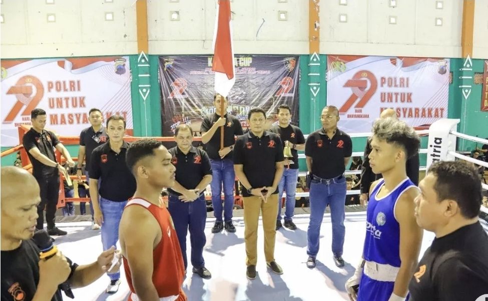 Polda Semarang Mengadakan Street Boxing Event Tahun 2025 Untuk Para Pelajar dan Atlet Profesional