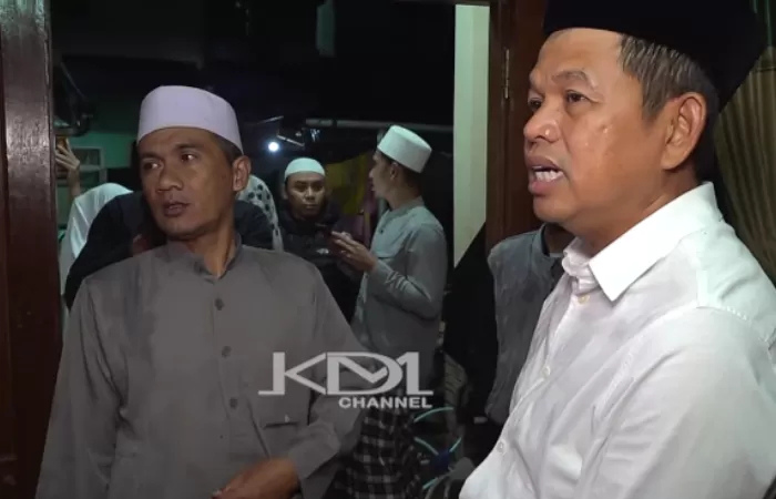 Dedi Mulyadi Kunjungi Ponpes Terdampak Longsor di Bogor, Serahkan Bantuan untuk Santri dan Warga