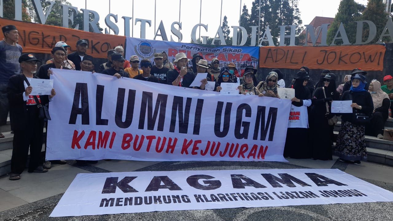 Relagama Bergerak Gelar di UGM, Desak Klarifikasi Keaslian Ijazah Presiden Jokowi