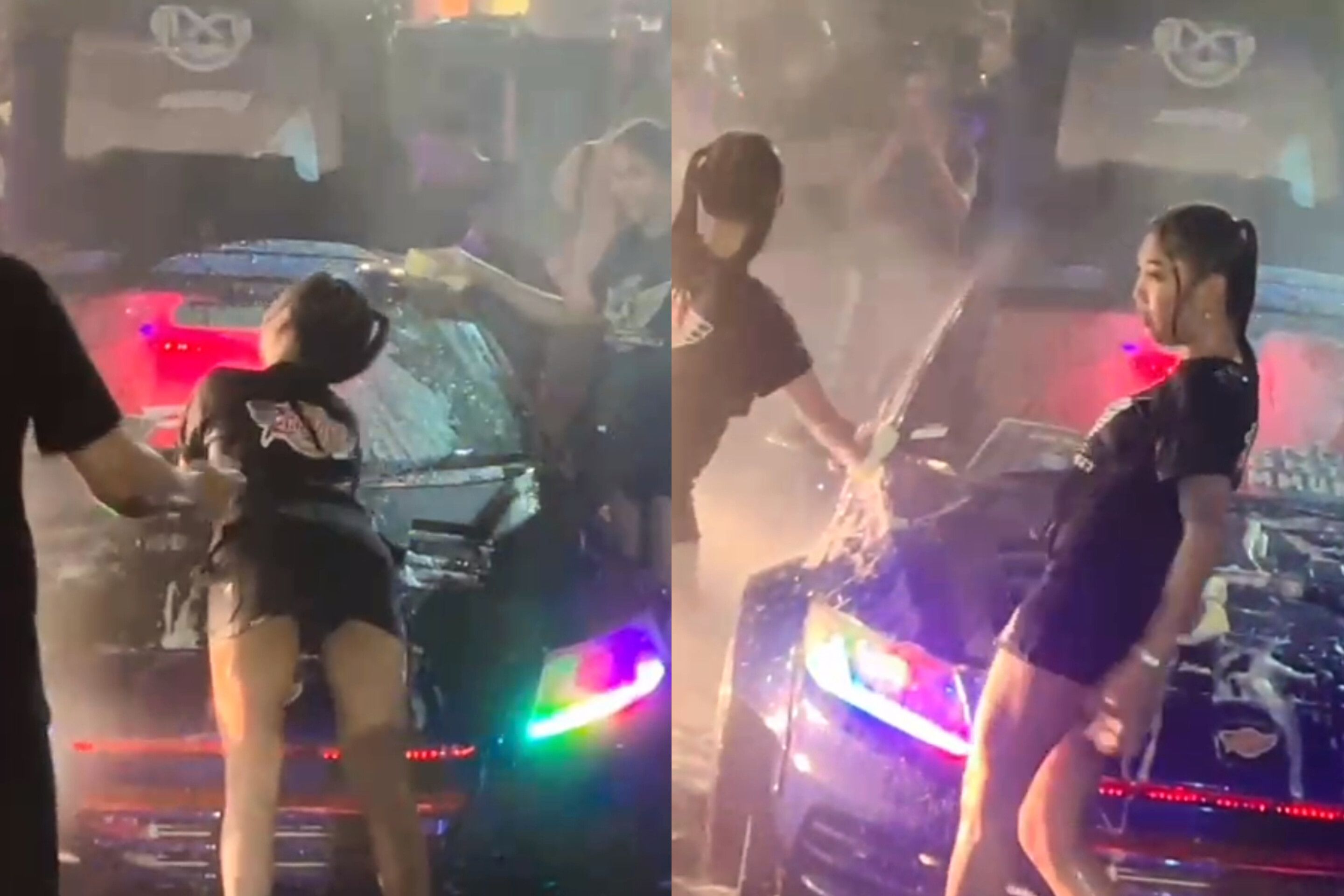 Viral Aksi SPG Goyang Erotis Sambil Cuci Mobil Dalam Event Otomotif di Wajo, Tuai Kecaman Publik