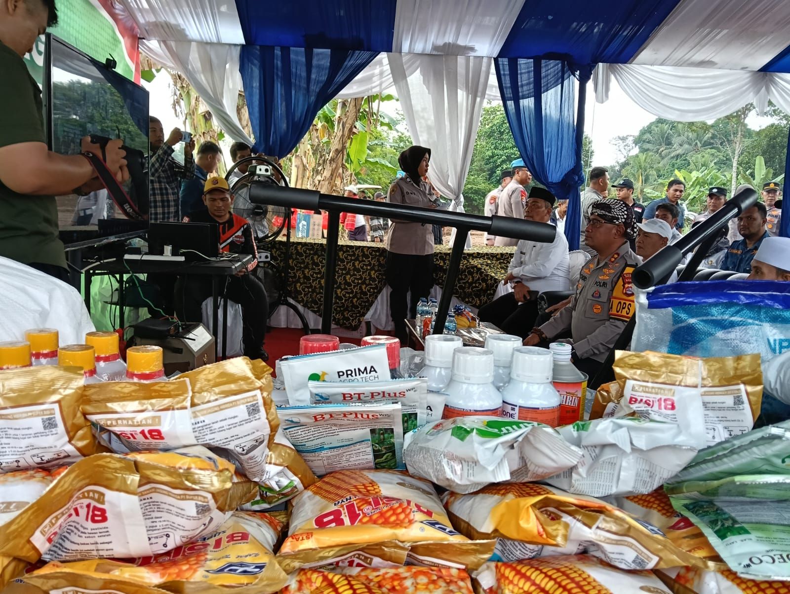 Polres Serang Sediakan Lahan 16,1 Hektar untuk Lahan Tanam Jagung Pada Kuartal III