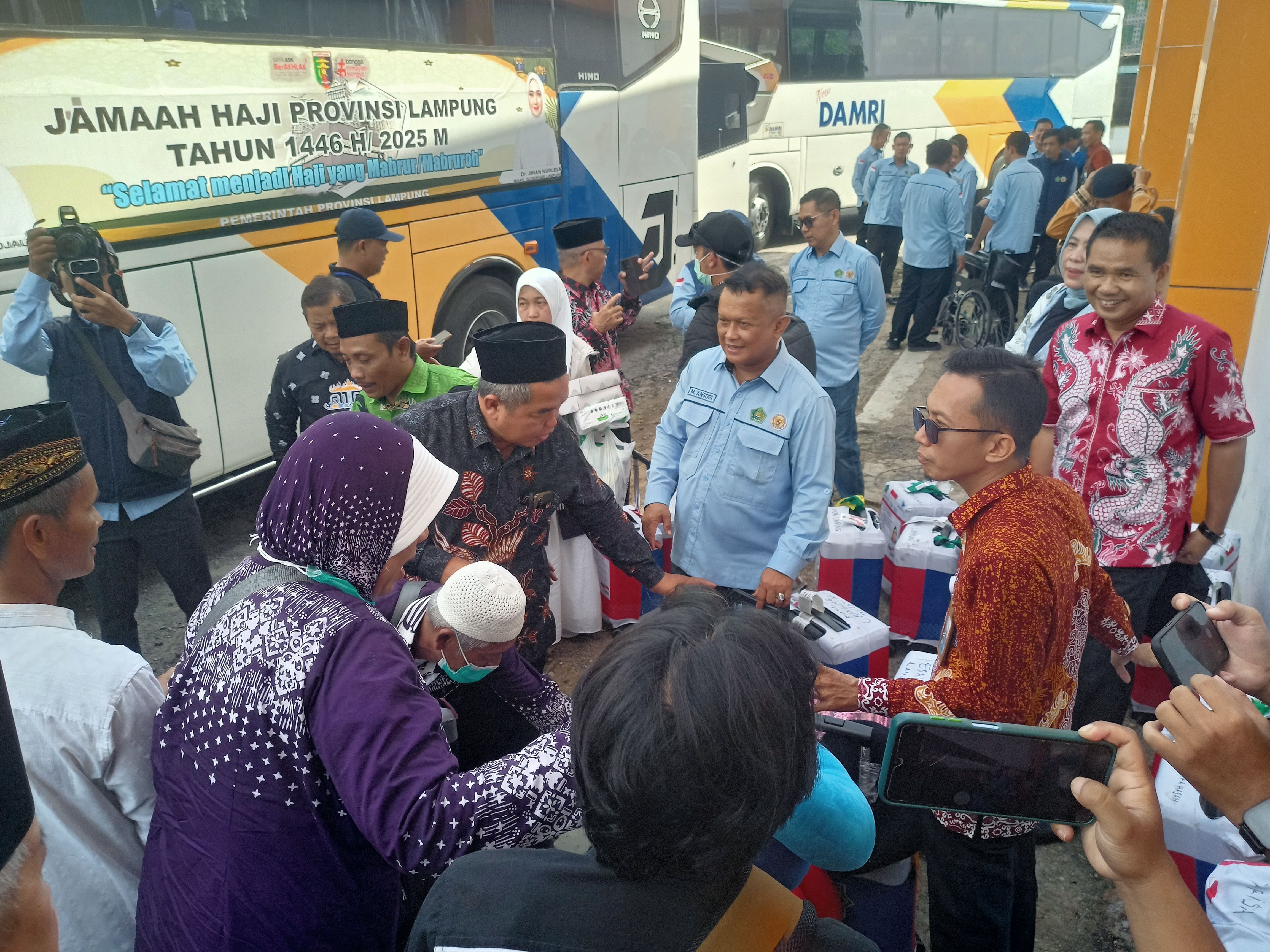 Proses Pemulangan Jemaah Haji asal Lampung Berakhir, 7.069 Jemaah Kembali Dengan Selamat