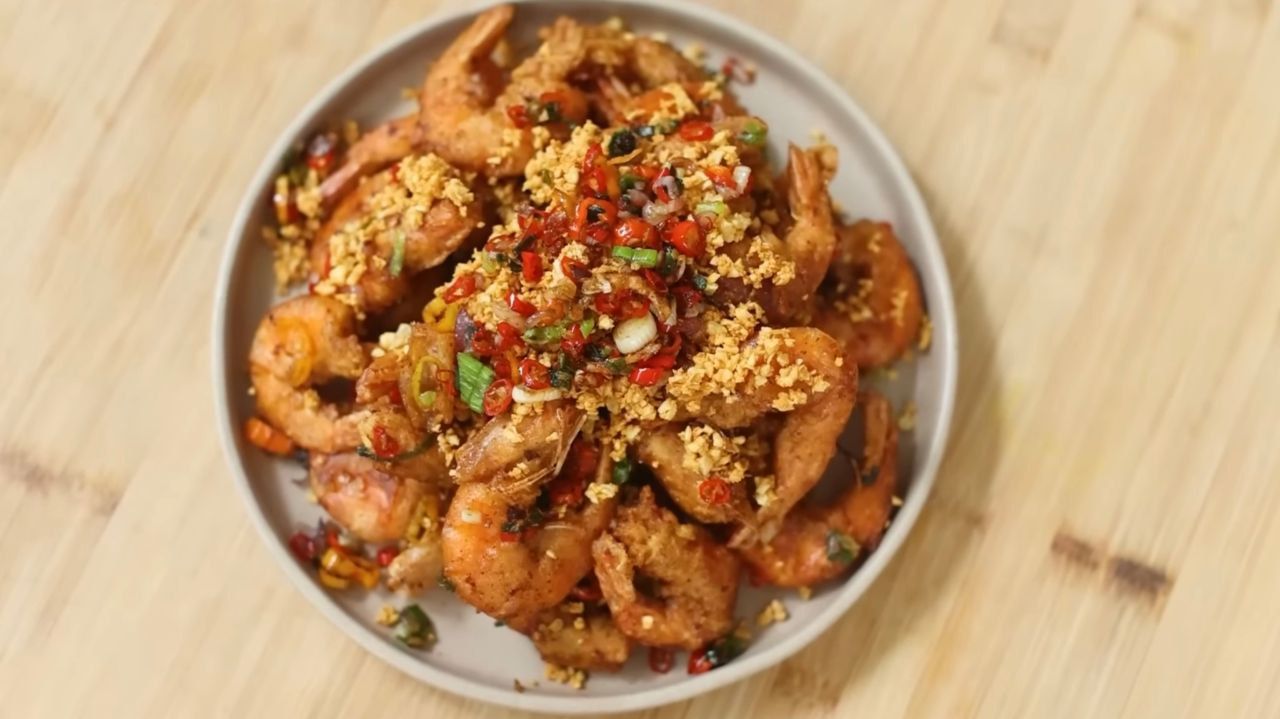 Bikin Nagih! Berikut Resep Udang Cabai Garam yang Gurih Pedas dan Renyah