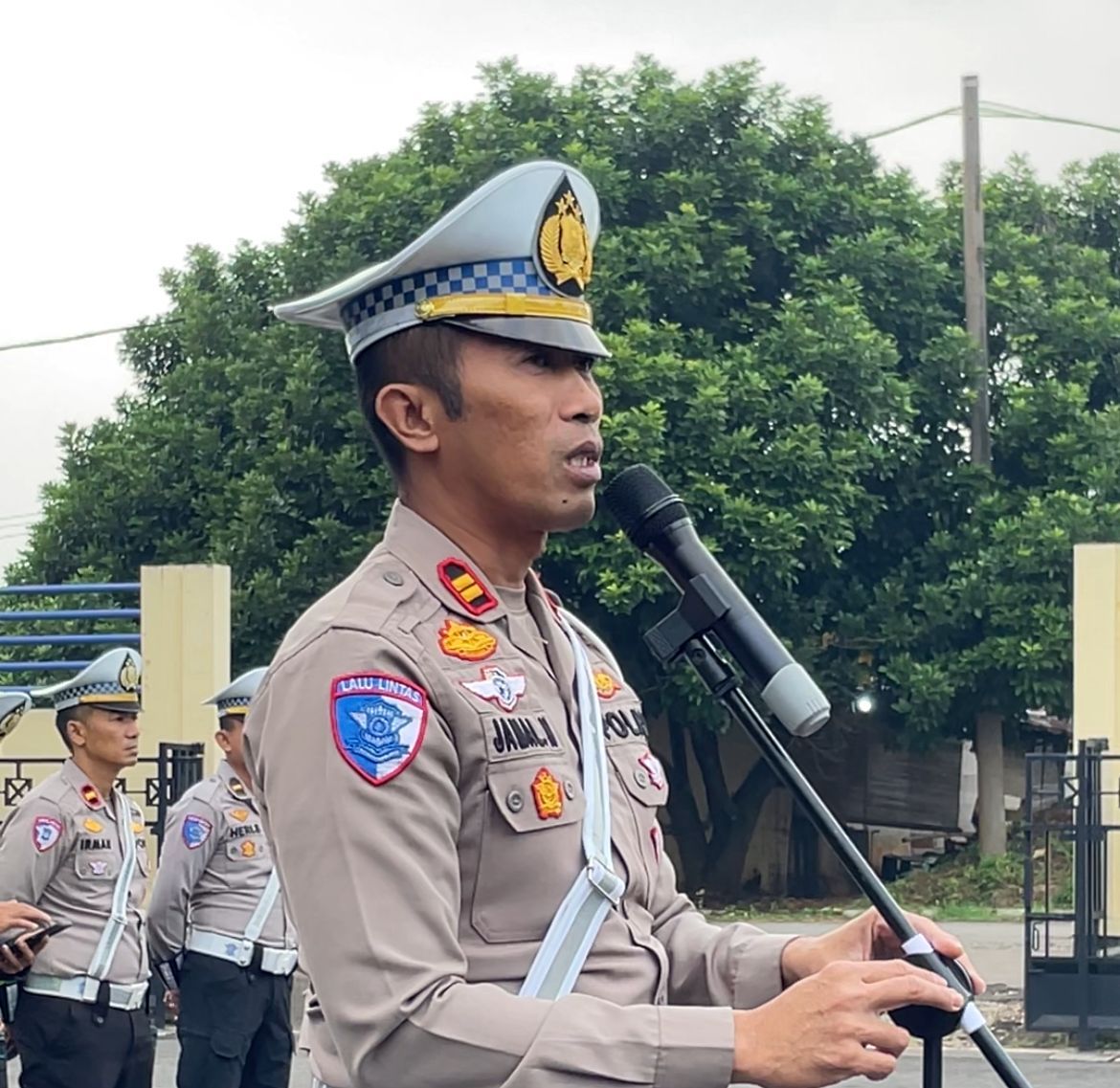 KBO Satlantas Polres Purwakarta Ingatkan Bahaya Narkoba bagi Integritas Polisi