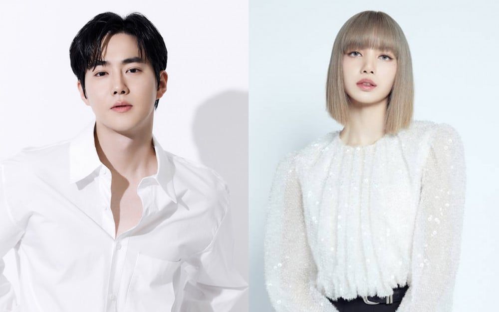 Momen Langka Kedekatan Suho EXO dan Lisa BLACKPINK Jadi Sorotan