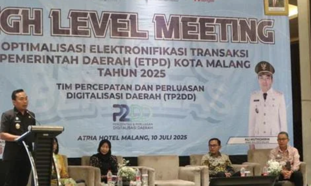 Wakil Wali Kota Malang Dorong Percepatan Digitalisasi Transaksi Daerah Demi Tingkatkan Pendapatan