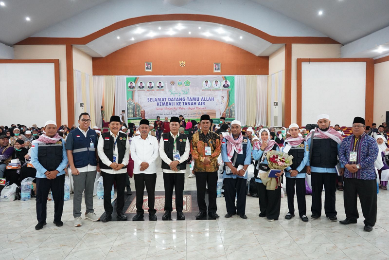 PPIH Debarkasi Medan Sambut Kloter Terakhir, Panitia Mohon Maaf dan Doakan Kemabruran