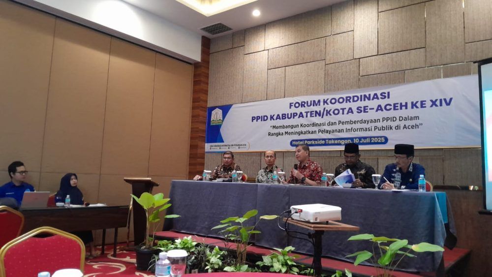 Diskominfotik Banda Aceh Dorong Penguatan Pelayanan Informasi di Forum PPID XIV