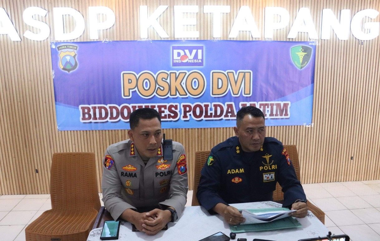 Update Korban KMP Tunu Pratamajaya: Tim DVI Identifikasi 15 Jenazah Korban, Proses Masih Berlanjut
