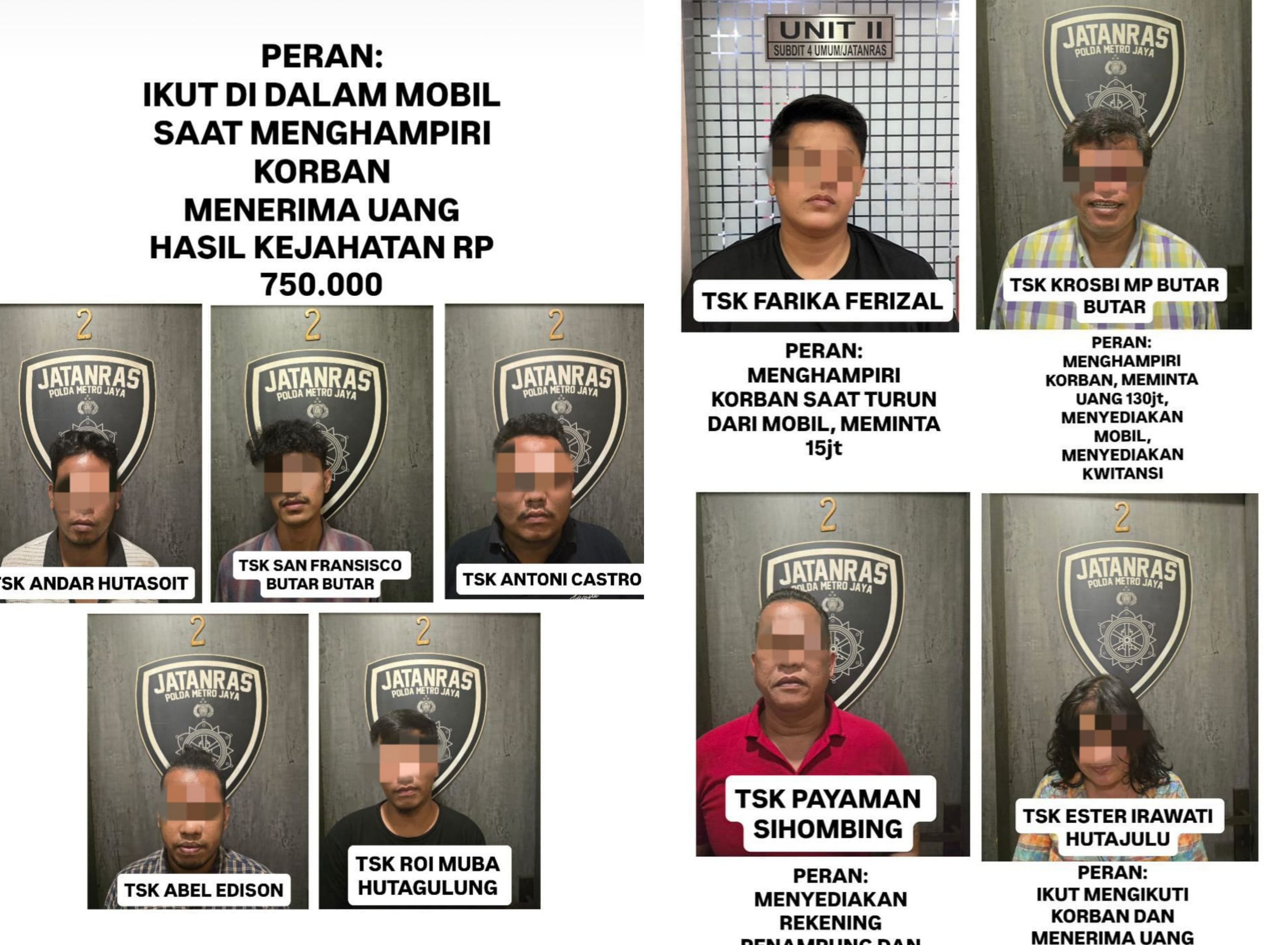 Lakukan Pemerasan Rp 130 Juta, 9 Wartawan Gadungan Digulung Jatanras Polda Metro