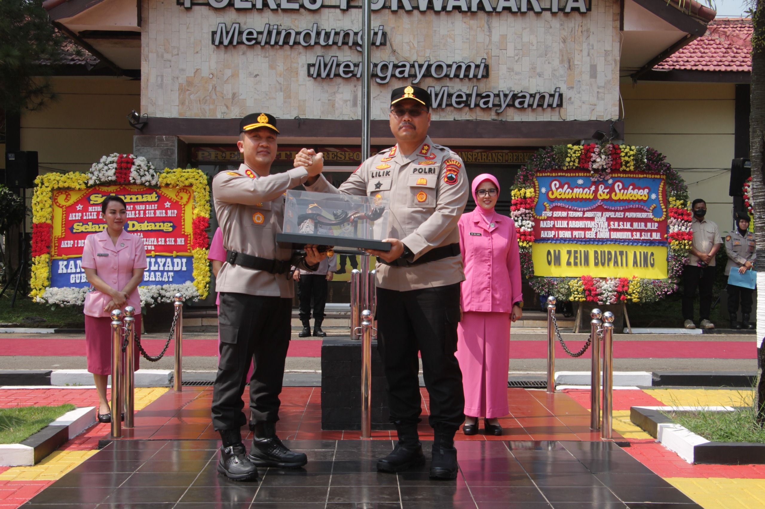 Purwakarta Punya Kapolres Baru! Susana Haru Warnai Pisah Sambut Kapolres Purwakarta.