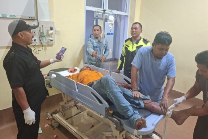Dua Motor Tabrakan di Tikungan Poros Soppeng-Wajo, Satu Pengendara Tewas di Rumah Sakit