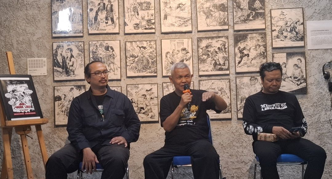 Rindu Masa Lalu : Win Dwi Laksono Pamerkan Ilustrasi Langka di Jogja Disability Arts