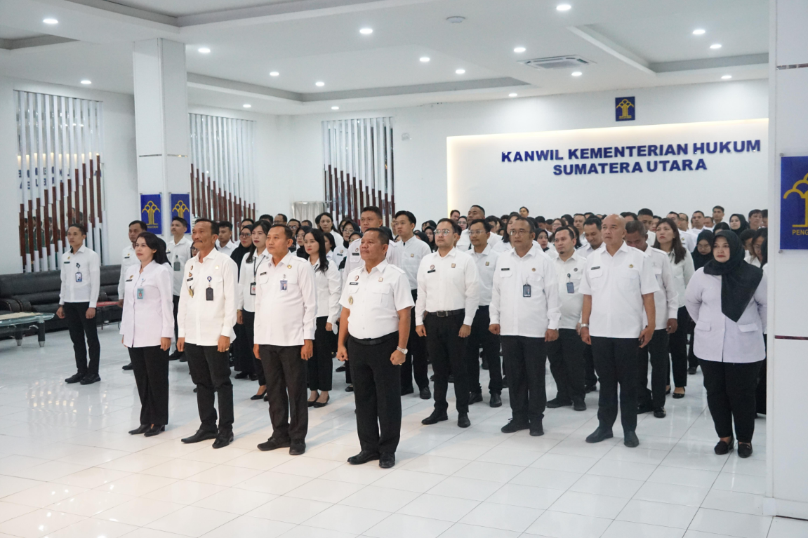 Menteri HAM Tekankan Persatuan dan Kebersamaan antar Kementerian