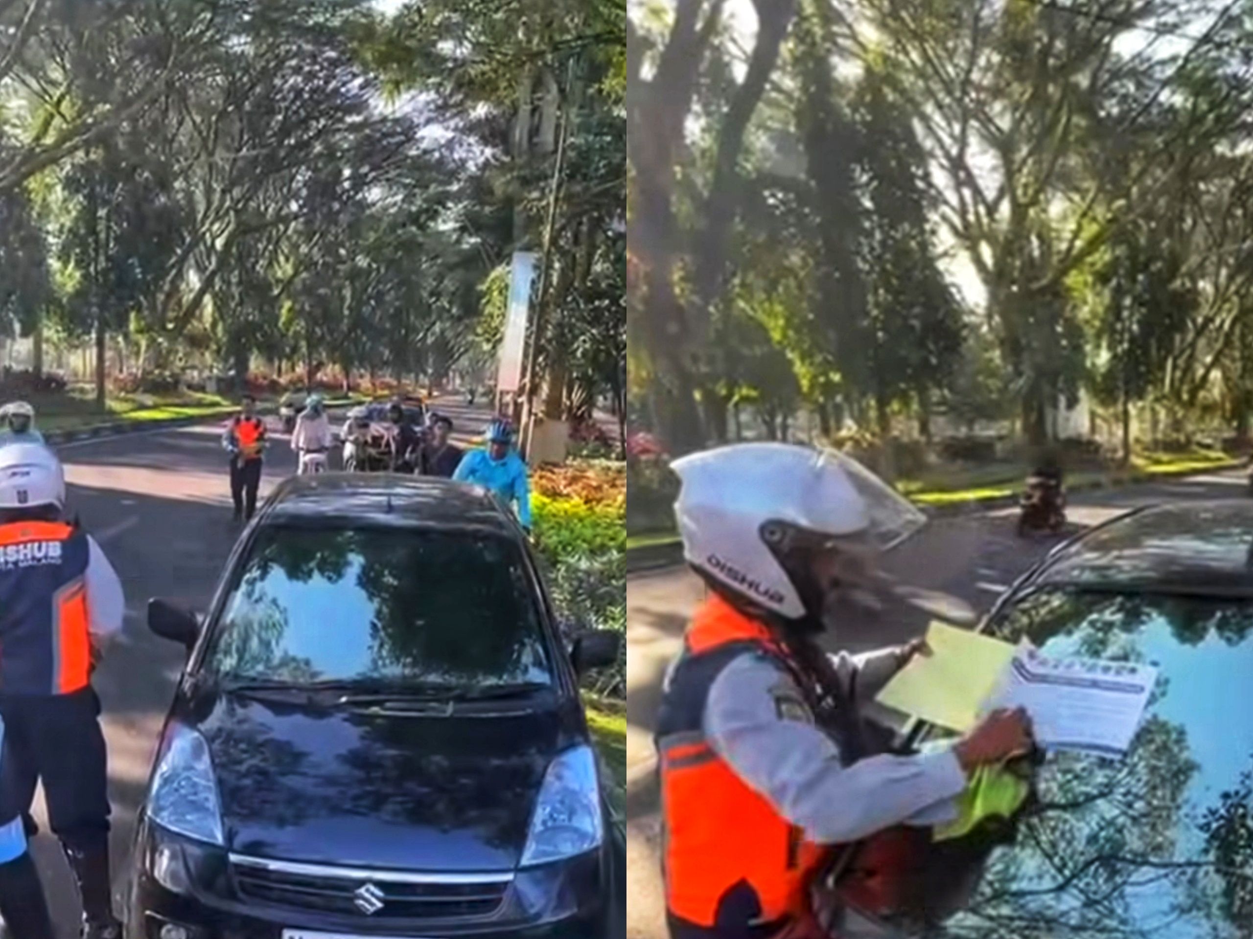 Bersama Komunitas Pesepeda Dishub Kota Malang Lakukan Inspeksi Jalur Sepeda