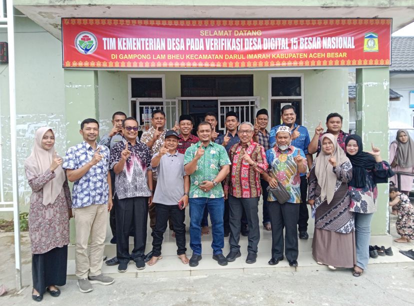 Bangga! Desa Lam Bheu Aceh Besar Masuk Final Lomba Desa Digital 2025