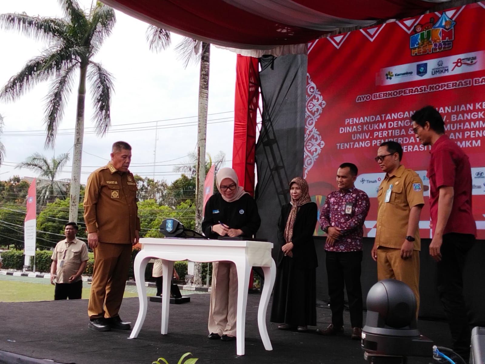 Dinas Koperasi UKM Bangka Belitung Gandeng Mahasiswa untuk Pemberdayaan dan Pengembangan Koperasi Desa Merah Putih