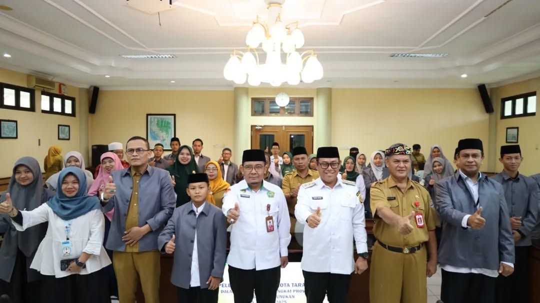 Wakil Wali Kota Lepas 21 Kafilah Perwakilan Tarakan ke STQH Kaltara